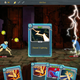 a mage plays a lightning spell card in slay the spire on xbox game pass